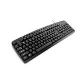 Teclado Slim Multilaser TC047 Standard PS/2 Preto